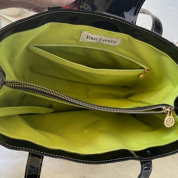 Eric Javits squishee shoulder bag black - Picture 7 of 12